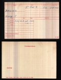 DAVIES HENRY TUDOR(medal card)