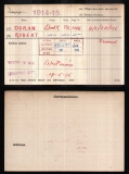 DORAN ROBERT(medal card)