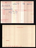 GLOVER FREDERICK WILLIAM(medal card)