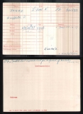 JONES GRIFFITHS PARRY(medal card)