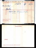 McCABE MARTIN(medal card)