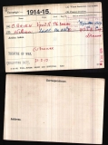 O'BRIEN WILLIAM GERALD(medal card)