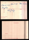 SWINTON DOUGLAS(medal card)