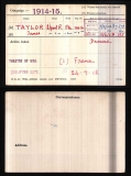 TAYLOR JAMES(medal card)