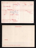 CLARKE BERNARD(medal card)