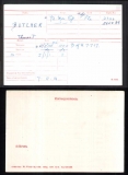 BUTCHER THOMAS JAMES(medal card)