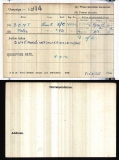 PETER P BENT(medal card)