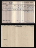 THOMAS T GALLIGAN(medal card)