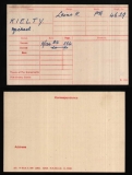 MICHAEL M KIELTY(medal card)