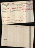 JOHN J TUITE(medal card)