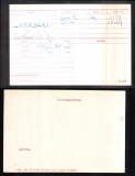 ARTHUR WILLIAM DUNCAN AWD CHAMBERS(medal card)