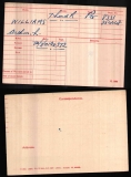 ARTHUR A WILLIAMS(medal card)