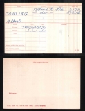 ALBERT A COWLING(medal card)