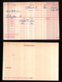 CHARLES ERNEST CE MURRILL(medal card)