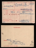 ARTHUR A LANGSTONE(medal card)