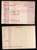 CECIL FRANK AUGUSTUS CFA WHITEHEAD(medal card)