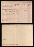 JOHN HENRY JH LEWZEY(medal card)