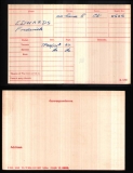 FREDERICK F EDWARDS(medal card)