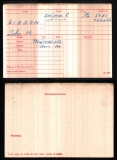 JOHN HENRY JH GIBSON(medal card)