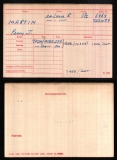 PERCY JOHN PJ MARTIN(medal card)