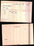 GEORGE G STANDEN(medal card)