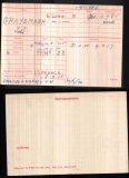 JOHN THOMAS JT GRAYSMARK(medal card)