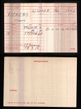 HENRY H VICKERS(medal card)