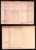 HARRY GEORGE HG WILLETT(medal card)