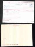 WALTER STEPHEN WS BROOKS(medal card)