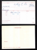 GEORGE G BUNN(medal card)