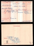 HAROLD EASTLY HE GORDON(medal card)