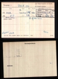 FREDERICK JOHN FJ HEAL(medal card)