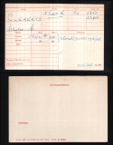 CHARLES CHRISTOPHER CC CLEMENTS(medal card)