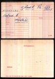 RICHARD BRINSLEY RB NICHOLAS(medal card)