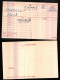 FRANK F PARCELL(medal card)