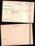 MAURICE ALFRED MA RAYNER(medal card)