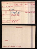 GEORGE G RICHARDS(medal card)