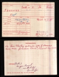 AUNGIER ERNEST AE PEACOCKE(medal card)