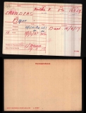 JOHN ALFRED JA SAUNDERS(medal card)