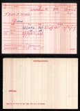 GEORGE G TOMPKINS(medal card)