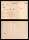 GEORGE G WRIGHT(medal card)