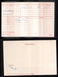 GERALD ERNEST GE JOHNSON(medal card)