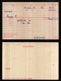 GEORGE EDWARD GE LOCKE(medal card)