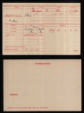 ARTHUR A DEAVILLE(medal card)