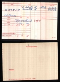 WILLIAM W HAYNES(medal card)