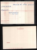 SEYMOUR S JACKSON(medal card)