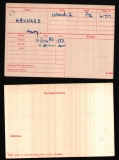 HARRY H KENNARD(medal card)