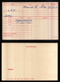 JOHN J LEE(medal card)