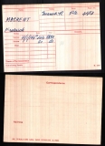 FREDERICK F MACHENT(medal card)