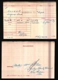 ALFRED DONALD AD OLIVER(medal card)